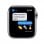 Apple Watch Series 6 GPS + Cellular 44mm Acero Inoxidable en Plata Correa Deportiva Blanca