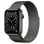 Apple Watch Series 6 GPS + Cellular 44mm Acero Inoxidable Grafito con Pulsera Milanese Loop Grafito