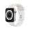 Apple Watch Series 6 GPS + Cellular 44mm Aluminio en Plata con Correa Deportiva Blanca