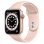 Apple Watch Series 6 GPS + Cellular 44mm Aluminio en Oro con Correa Deportiva Rosa Arena