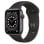 Apple Watch Series 6 GPS + Cellular 44mm Aluminio en Gris Espacial con Correa Deportiva Negra