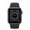 Apple Watch Series 6 GPS 40mm Aluminio en Gris Espacial con Correa Deportiva Negra