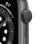 Apple Watch Series 6 GPS 40mm Aluminio en Gris Espacial con Correa Deportiva Negra