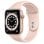 Apple Watch Series 6 GPS 44mm Aluminio en Oro con Correa Deportiva Rosa Arena