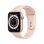 Apple Watch Series 6 GPS 44mm Aluminio en Oro con Correa Deportiva Rosa Arena