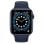 Apple Watch Series 6 GPS 44mm Aluminio en Azul con Correa Deportiva Azul Marino Intenso