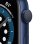 Apple Watch Series 6 GPS 44mm Aluminio en Azul con Correa Deportiva Azul Marino Intenso