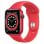 Apple Watch Series 6 GPS 44mm Aluminio (PRODUCT) RED con Correa Deportiva Roja
