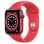 Apple Watch Series 6 GPS NFC 44mm Retina OLED Rouge S/M Étanche 50m SpO2 ECG