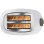 Tostapane Taurus Mytoast II 2 fessure 750 W 7 livelli di doratura Scongelamento Bianco