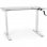 Duronic TM00WE Marco de Escritorio Elevable con Altura Ajustable 71 a 116cm Blanco