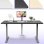 Duronic TT187BK Tablero de Madera 180x70cm Negro