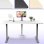 Duronic TT187WE Tablero de Madera 180x70cm Blanco