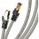 Duronic Cable de Red SFTP Cat8 5m Gris