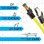 Duronic Cable de Red SFTP Cat8 3m Amarillo