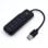 Ewent EW1138 Hub 4 Puertos USB 3.2 Gen1 (USB 3.0) Negro