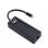 Ewent EW1141 hub & concentrateur USB 3.2 Gen 1 (3.1 Gen 1) Type-C 5000 Mbit/s Noir