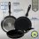 San Ignacio Navy Black Set 3 Sartenes de Aluminio 16, 20 y 24cm