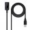 Nanocable USB 2.0 Verlängerungskabel Typ A Stecker/Buchse 5m Schwarz