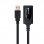 Nanocable USB 2.0 Verlängerungskabel Typ A Stecker/Buchse 5m Schwarz