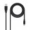 Nanocable USB 2.0 Typ-A-Stecker auf Mini-USB-Stecker-Kabel, 1,8 m, Schwarz