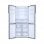 Haier HTF-458DG6 Frigorífico Americano F Acero Inoxidable