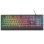 Teclado Trust Ziva Rainbow de membrana com iluminação LED multicolor e teclas multimédia