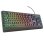 Teclado Trust Ziva Rainbow de membrana com iluminação LED multicolor e teclas multimédia