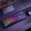 Teclado Trust Ziva Rainbow de membrana com iluminação LED multicolor e teclas multimédia