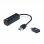 Conceptronic Hubbies Concentrador USB 3.0 x4 con Adaptador OTG USB-C