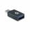 Conceptronic Hubbies Concentrador USB 3.0 x4 con Adaptador OTG USB-C