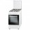 Aspes ACM1404B Cocina de Gas Butano 4 Zonas + Horno Blanco