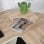 HomCom Mesa Esquinera de Oficina 150x150x76cm Madera/Blanca