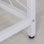 HomCom Mesa Esquinera de Oficina 150x150x76cm Madera/Blanca