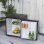 HomCom Mini Nevera 50L 70W A Inox