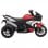 HomCom Triciclo Eléctrico 6V Rojo/Negro