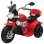 HomCom Triciclo Moto Eléctrico Rojo con Maletero