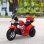 HomCom Triciclo Moto Eléctrico Rojo con Maletero