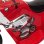 HomCom Triciclo Moto Eléctrico Rojo con Maletero