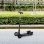 HomCom Patinete Infantil Negro