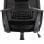 Vinsetto Silla de Oficina Ergonómica Negra
