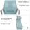 Vinsetto Silla de Oficina Ergonómica Azul