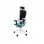 Actiu TNK Flex Silla de Oficina con Cabezal Azul