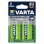 Varta Pack 2 Pilas Recargables 3000mAh 1.2V HR20