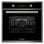 Forno Multifunções Infiniton CA6516 Limpeza Manual 65L 60cm A Grill Guias Telescópicas Preto
