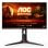 AOC G2 C24G2AE/BK Monitor PC 59,9 cm (23.6") 1920 x 1080 Pixel Full HD LED Nero, Rosso