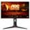 AOC G2 C24G2U/BK Monitor PC 59,9 cm (23.6") 1920 x 1080 Pixel Full HD LED Nero, Rosso