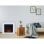 Purline CHE-610 Chimenea Eléctrica de Suelo 2000W Blanca
