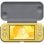Nintendo-Falthülle mit Displayschutzfolie für Nintendo Switch Lite, Grau