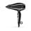 Professioneller Föhn BaByliss Compact Pro 2400 2400W 2 Temperaturstufen 2 Geschwindigkeiten Ionen-Technologie Diffusor Schwarz